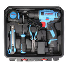 Fixtec 12V Cordless Drill 60-Piece Kit with Battery and Charger-6
