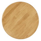 Modway Rivian Round 34" Coffee Table - Oak-6