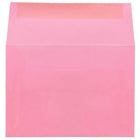 JAM Paper - Enveloppes d'invitation A8 en vélin translucide - 5 1/2 po x 8 1/8 po - Bleu surf - paquet de 25 (15792I)- Taille : 5 1/5 x 8 1/8