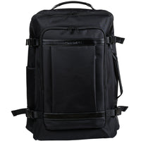 CHAMPS Onyx Carry-on Backpack - Black-Waterproof nylon material