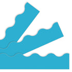 TREND enterprises Terrific Trimmers - Sky Blue-Sky blue scalloped border to add a splash of colour to artwork
