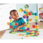 Learning Resources Gears! Gears! Gears! 150-Piece Super Building Set -Giant tub of Colourful, spinning gears sets young imaginations in motion