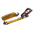 CAT 4-Piece 16' Ratchet Tie Down Set - 1000 lbs. Capacity-Heavy-Duty Strength You Can Rely On: Designed for tough jobs, these 16ft. x 1-1/4 inch heavy-duty straps deliver 1,000 lbs. work capacity