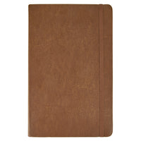 TRU RED Lined Flexi Cover Journal - 5.5" x 8" - Cognac-256 Lined Pages