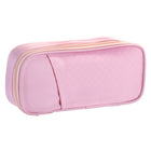 Pep Rally Organizer Pencil Case - Pink-Interior mesh pocket with zipper for small items