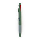 General Supply Goods + Co 4 Colour Retractable Pen - Matte Green Barrel-Plastic 4-in-1