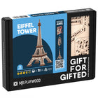 Mr.Playwood Eiffel Tower Wooden 3D Model - STEM Building Kit - Set of 78-Wooden Puzzle with very high precision plywood pieces