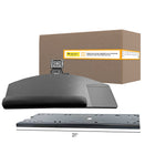 Intekview Venus Keyboard Tray - 27" x 13" - Right-Handed - 21" Rail-Integral tilt indicator for precise positioning