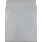 JAM Paper 6" x 6" Square Metallic Invitation Envelopes - Stardream Silver - 25 Pack-Size: 7 x 7 inches