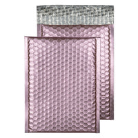 Blake Padded Bubble Protective Envelope Mailers - 7-1/2" W x 10-3/8" L - Baby Pink - 10 Pack-Padded Bubble Mailer