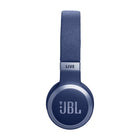 JBL Live 670NC On-Ear Headphones - Blue-For long-lasting fun, listen wirelessly for up to 50 hours and recharge the battery in as little as 2 hours with the convenient Type-C USB cable.