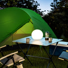 Seville Classics - Lampe LED flottante solaire GloGlobe 11,8 po-Capteur crépusculaire intégré pour allumage/extinction automatique au crépuscule et à l'aube.