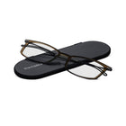 ThinOptics Reader with Universal White Pod - 2.0 - Black-18 months of materials & computational engineering reduced nonessential mass and volume to deliver the patented FrontPage: the lightest possible reading glasses with a range of 1.5-2.5x diopters.