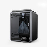 Creality K1 Max 3D Printer-Print speed of 600mm/s and print volume of 300x300x300mm.