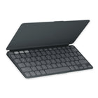 	 Logitech Keys-To-Go 2 Portable Wireless iPad Keyboard with Built-in Cover - Graphite-The super slim, lightweight design of this portable Bluetooth keyboard makes it easy to pack and go - it’s the perfect companion to your tablet or other mobile device