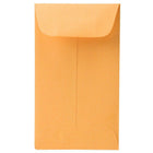 Jam Paper #3 Coin Business Colored Envelopes - 2 1/2" H x 4 1/4" W - Brown Kraft Manila - 50 Pack-Color: Brown Kraft