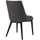 Modway Viscount Fabric Dining Chair - Brown-Fine Polyester Fabric Upholstery