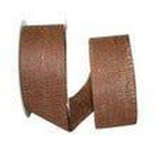 JAM Paper - Ruban en toile de jute - 2 1/2" de largeur x 20 verges - Marron-Couleur: marron