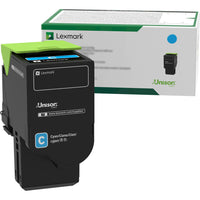 Lexmark CS531, CX532 Return Program Toner Cartridge - High Yield - Cyan-Going green has never been easier. Recycle all your used Lexmark supplies by letting us take care of the details. It’s simple, smart and always free