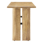 Modway Amistad 46" Wood Bench - Oak-6