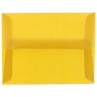 JAM Paper - Enveloppes d'invitation en vélin translucide A1 à 4 barres - 3,625 po x 5,125 po - Or - 25/paquet (1591606)-Couleur: Or Translucide