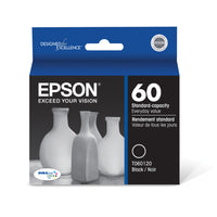 Epson T060 Ink Cartridge - Standard Capacity - Black-Get standard-yield capacity while enjoying cost savings
