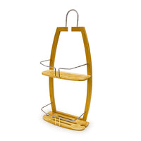 BIOS Living Bamboo Shower Caddy -Durable bamboo shelving