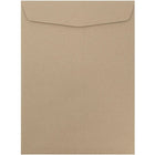 JAM Paper 10 x 13 Open End Catalog Envelopes with Gum Closure, Recycled Brown Kraft, 25 Pack (6315603A)-Brown Kraft Open End Catalog Envelopes