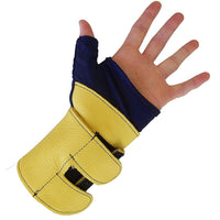 Impacto 705-20 Fingerless Wrist Support, Extra Large-Anti-impact and anti-vibration glove with wrist support