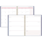 Cambridge 2026-27 Weekly/Monthly Planner - 11"x 9" - Tea Rose - Bilingual-12 months of weekly/monthly academic planning