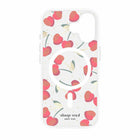 Kate Spade Protective Compatible with MagSafe Case for iPhone 17 - Cherry Dot-Co-molded hardshell case and shock-resistant bumper provide long-lasting protection