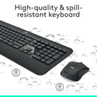 Logitech MK540 Wireless Keyboard and Mouse Bundle - French-36-month keyboard battery life