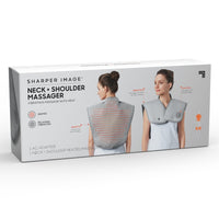 Sharper Image Heated Neck & Shoulder Massager Wrap-Calming Warmth: Pamper Yourself With The Sharper Image Heat Therapy Massager Wrap To Relax Sore Muscles And Relieve Tension From Your Upper Body! It’s Equipped With 5 Adjustable Pulse & Heat Settings To Cater To What You Need After A Long, Hard Day.