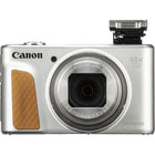 Canon PowerShot SX740 HS Digital Camera - Silver-Features 4K video recording and DIGIC 8 image processor
