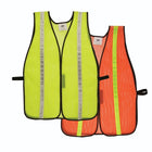 Cordova – Veste de sécurité en maille vert lime haute visibilité, ruban réflecteur 1 po, taille unique, paq./12-Ruban réfléchissant de 1 po pour une haute visibilité