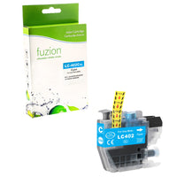 fuzion Brother LC402XL Compatible Inkjet Cartridge - High Yield - Cyan-Cyan