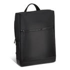 Champs Onyx Modern Nylon Backpack - Black-RFID Pocket