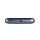 LOGiiX Piston Power 10000 mAh Banque d'alimentation en aluminium - Minuit Bleu-La construction ultra fine permet une portabilité facile