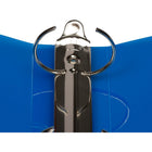 JAM Paper - Classeur en plastique de 1 -5 pouce - bleu - 3 anneaux-Les larges panneaux avant et arrière recouvrent entièrement les intercalaires et protège-pages standard. Nos classeurs à 3 anneaux métalliques sont dotés de deux boutons pour une ouverture et une fermeture faciles, ainsi que d'une pochette pratique sur le rabat intérieur.