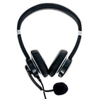 Spracht Over-the-Head Binaural Headset-The microphone arm rotates 270 degree so the microphone can be positioned on either left or right side