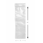 KL Rubber - Sac refermable en polyéthylène avec trou de suspension (type papillon) - 2 Mil - 3 x 10 po - paquet de 1000-Recyclable et respectueux de l’environnement