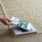 Modway - Ariana Treillis floraux vintage à l’intérieur et à l’extérieur Tapis de 5 pi l x 8 pi L - Vert clair et beige-Polypropylène 100% doux