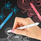 Paper Mate Inkjoy Gel Bright! Retractable Pen - Medium Point (0.7mm) - Assorted Colours - Set of 10-8