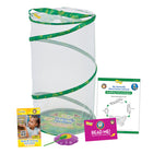 Insect Lore Butterfly Pavilion Growing Kit -The entire transformation from caterpillar to adult butterfly takes about three weeks, depending on the temperature and humidity in your area
