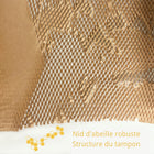 Reliabag  - Papier d’emballage coussiné en nid d'abeille avec autocollants fragiles - 15" x 295'-7