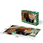 Prime 3D Red Panda - 500 Pieces-High-quality pieces, durable and easy to fit