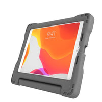 Brenthaven Edge Bounce Case for 10.2" iPad (9/8/7th Gen) - Grey-Provides edge to edge protection featuring Crumple Zone Corner technology to absorb and deflect impact, ideal for K 5 classrooms