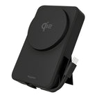 Kopplen 8000 mAh 20W USB-C Power Bank with Wireless Qi Charger Built-In USB-C Cable - Black-High-Speed Charging: Equipped with 20W USB-C and 15W wireless output, this power bank ensures rapid charging of devices at home or in the office