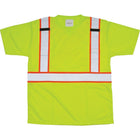SCN Industrial Csa Compliant T-Shirts, Polyester, X-Large, High Visibility Lime-Yellow - 3 Pack-Background Colour: High Visibility Lime-Yellow