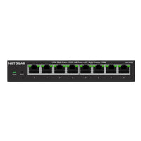 Netgear MS308E-100NAS 8 Port Multi-Gigabit Ethernet Unmanaged Plus Switch-Enable network configuration and management at the price point of  Unmanaged Switches